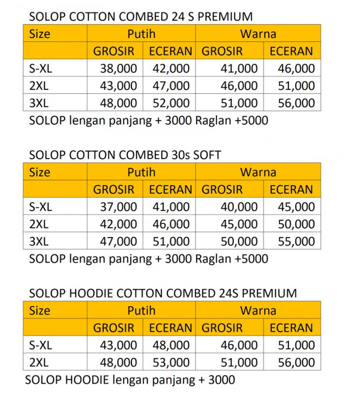 SOLOP-SEPT-2022 – SOLOP APPAREL PAKAIAN NYAMAN SEHARIAN
